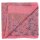 Baumwolltuch - Indisches Muster 1 - rosa - quadratisches Tuch