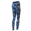 Leggings - Batik - Bamboo - blau - braun