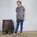 Leggings - Batik - Bamboo - blau - braun