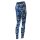 Leggings - Batik - Bamboo - blau - braun