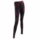 Leggings - Batik - Bamboo - black - purple-burgundy