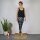 Leggings - Batik - Bamboo - black - white