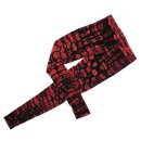 Leggings - Batik - Cortex - schwarz - rot-burgund