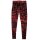 Leggings - Batik - Cortex - schwarz - rot-burgund