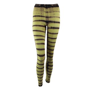 Leggings - Batik - Haze - black - green-birch green