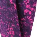 Leggings - Batik - Landscape - black - pink