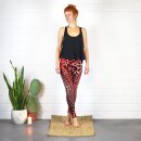 Leggings - Batik - Sun - rot