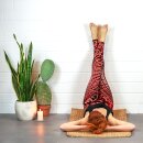 Leggings - Batik - Sun - rot