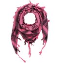 Kufiya - Pentagram pink - black - Shemagh - Arafat scarf