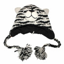 Children Woolen Hat - 2 Tiger - Animal Hat