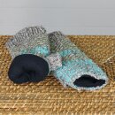 Arm warmers - Knitted arm warmers - Wool - turquoise-green