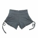 Shorts mit Raffung - Hotpants - Pantys - grau - one size...