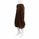 Harem pants - bloomers - harem pants - Aladdin pants - brown-maroon - cotton jersey