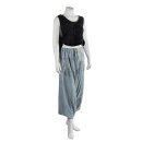 Pluderhose - Pumphose - Haremshose - Aladinhose - Streifen blau - weiß - Baumwolljersey