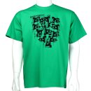 T-Shirt - Defragment 13 green