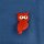 Pin - Owl - red - Badge