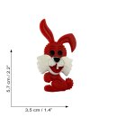Pin - Bunny - red - Badge