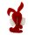 Pin - Bunny - red - Badge