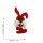 Pin - Bunny - red - Badge