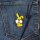 Pin - Bunny - yellow - Badge