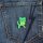 Pin - Cat - green-yellow