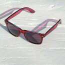 Freak Scene Sonnenbrille - M - rot transparent