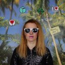 Freak Scene Sunglasses - M - white