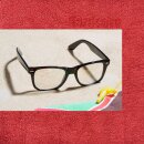 Freak Scene Nerdbrille - L - schwarz klar