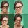 Freak Scene Nerdbrille - L - schwarz klar