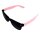 Freak Scene Sonnenbrille - M - schwarz-rosa