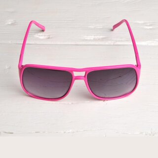 70er-80er Retro Sonnenbrille 01 - pink