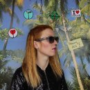 Freak Scene Sunglasses - M - Lettering black-silver