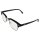Freak Scene 60er Nerdbrille - M - schwarz klar