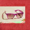 Freak Scene Sunglasses - L - pink transparent