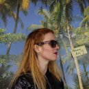Freak Scene Sunglasses - L - red transparent