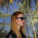 Freak Scene Sunglasses - L - blue transparent