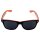 Freak Scene Sonnenbrille - L - schwarz-braun transparent