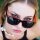 Freak Scene Sonnenbrille - L - schwarz-braun transparent