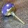 Ceramic door knob shabby chic - Dots - purple-white