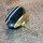 Ceramic door knob shabby chic - Stripes - black-white