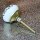 Ceramic door knob shabby chic - Flower 02 - yellow-brown