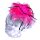 Alice band with feather 03 - pink