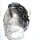 Alice band with feather 03 - black