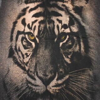 Lady Tank Top - Tiger schwarz