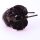 Alice band with feather 07 - black-grey