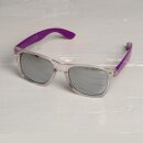 Freak Scene Sonnenbrille - M - transparent-lila