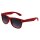Freak Scene Sunglasses - M - red flexible temples