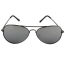 Pilotenbrille - Sonnenbrille - M - silber verspiegelt 02