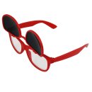 Freak Scene Sonnenbrille mit Klappe - M - rot