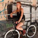 Freak Scene Flip Up Sunglasses - M - white